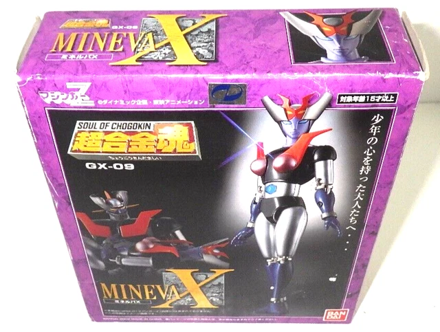 Soul Of Chogokin GX-09 Minerva X – Action Figure Mazingera (Import Giappone)