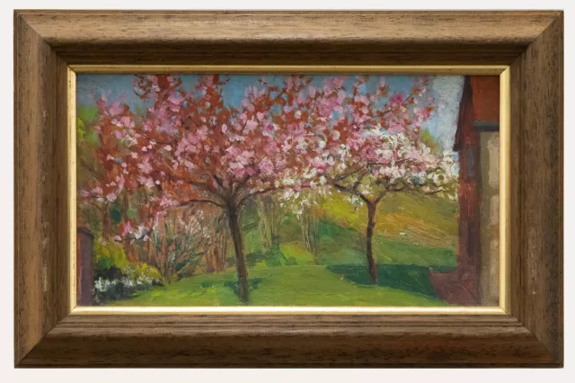 Attrib. Philip Maurice Hill (1892-1952)  - Mid 20th Century Oil, Blossom Trees