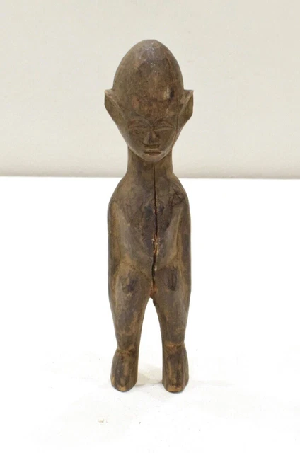 African Lobi Wood Fetish Statue Female Burkina Faso Ceremonial Lobi Statue