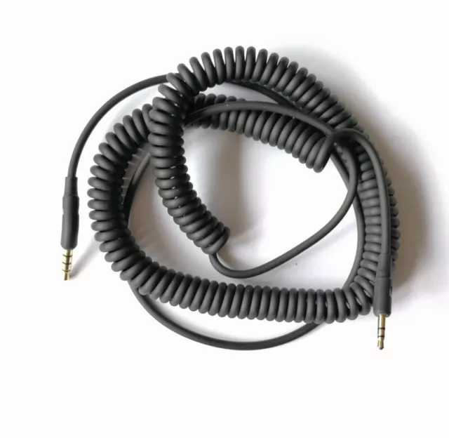 10ft Spring Coiled 2.5mm to 3.5mm Aux Cable Stereo Audio Auxiliary Cord