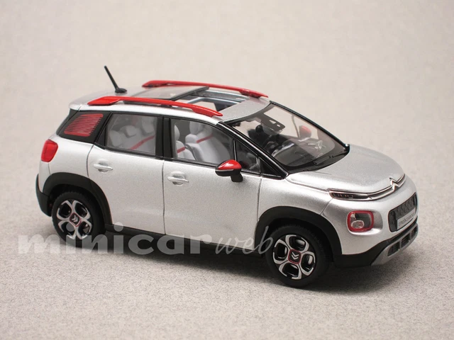 CITROEN C3 AIRCROSS GRIS & ROUGE, voiture miniature 1/43e NOREV 155333