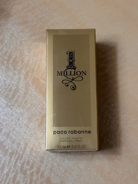 1 One Million by Paco Rabanne 3.4 fl oz/100 mL EDT Cologne for Men New In Box