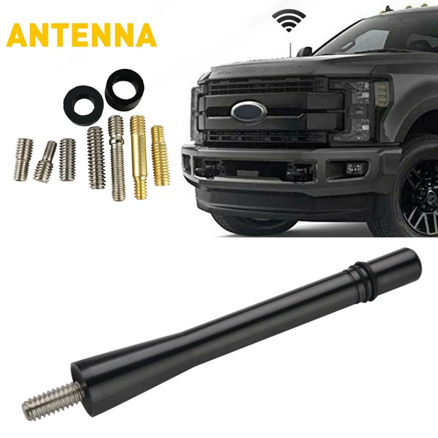 Antenna Auto SUWA AM/FM A Punta (Bee Sting) - Ricambio Universale, 55 Cm, Adattatori Da 5 E 6 Mm, Per Suzuki Wagon R E Altri Modelli
