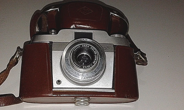 Macchina Fotografica Vintage Agfa Silette Color Agnar 1:28 45 Fotocamera
