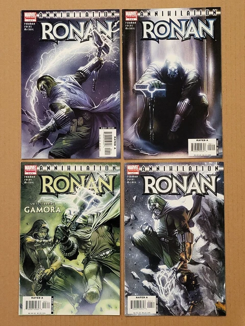 Annihilation Ronan #1,2,3,4 complete Lot of 4 Marvel 2006 NM- avg
