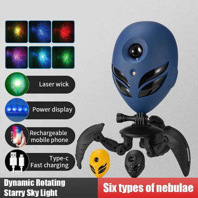 LED STAR PROJECTION Lamp Projector Interactive Atmosphere Night Light ...