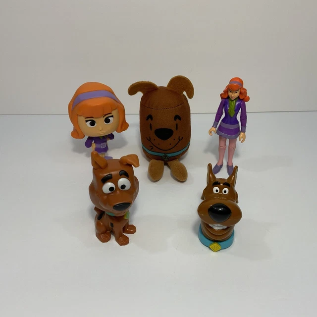 SCOOBYDOO MIXED LOT of 5 Fast Food Toys & Figures Daphne Scoob Hanna