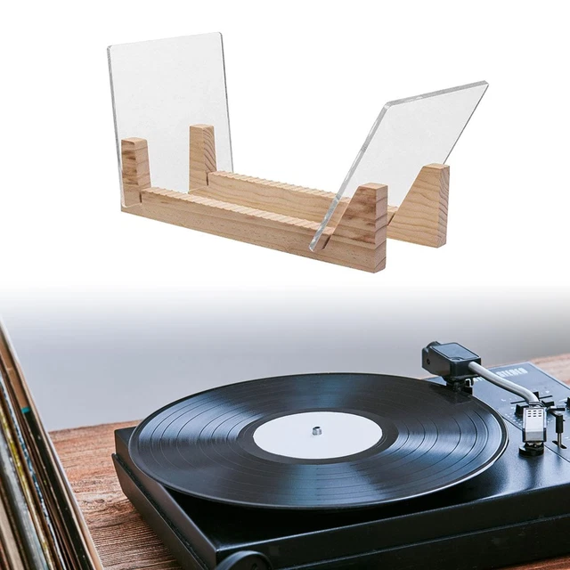 Acrylic Vinyl Record Storage Holder Organizer for Books Newspapers Magazines