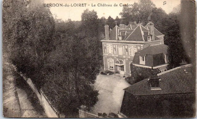 45 CERDON DU LOIRET le chateau de cerdon. EUR 5,00 PicClick DE