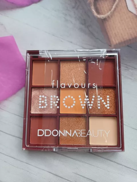 D'Donna Flavours Brown Eyeshadow - Sombra de Ojos - Toffee Brown