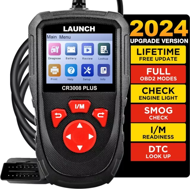 LAUNCH CR3008 OBD2 Scanner Code Reader OBD II Check Engine Car Diagnostic Tool