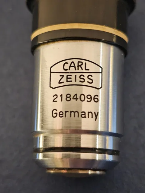 Carl Zeiss Plan 100/1,25 160/- Oel  100x Microscope Objective Lens