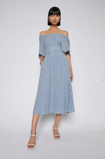 Scanlan theodore sales gingham dress