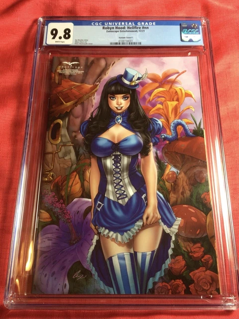 Robyn Hood: Hellfire #nn  12/21  “Elias Chatzoudis”  Cover  F   CGC  9.8 5