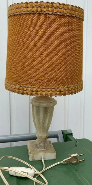 Lampe de chevet en forme de champignon effet marbre • Ma Lampe de Chevet