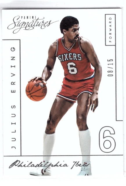 2013-14 Panini Signatures #236 Julius Erving /15 Philadelphia 76'ers HOF