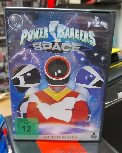 DVD R2 POWER RANGERS TV SERIES SEASON 6 SIX IN SPACE 1996 TV SERIES Region 2 PAL