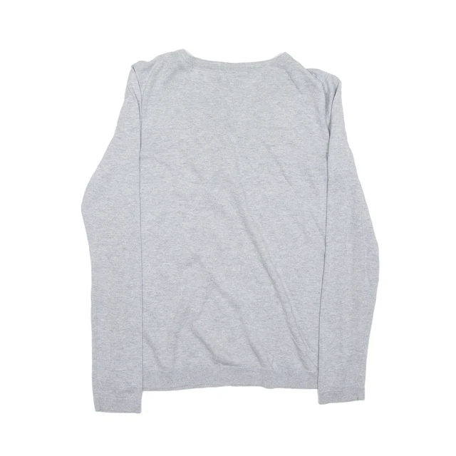 Talbots Pailletten-Cardigan grau eng gestrickt Damen XS 3