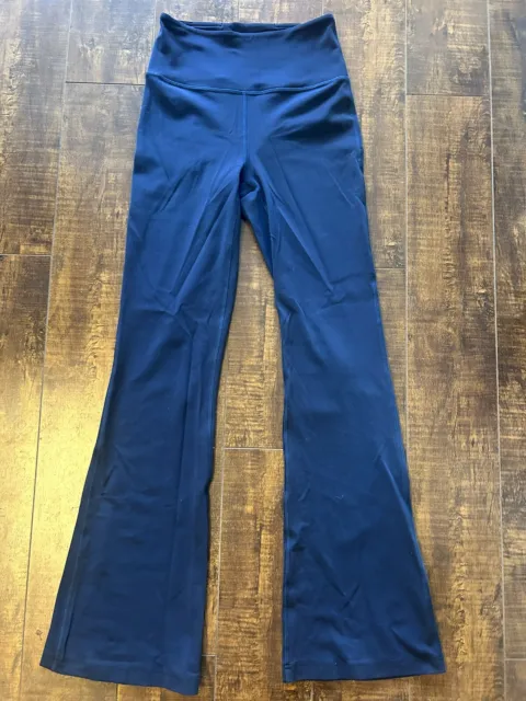 LULULEMON PANTS WOMENS Size 6 Gray Blue Belted Belt It Out Crop Yoga  27x30.5 $24.84 - PicClick