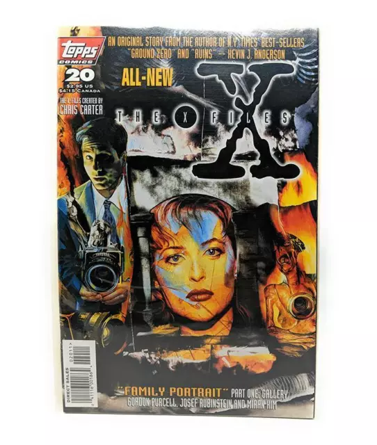 The X-Files #20 (1996) Topps Comics, Family Portrait Part 1, Direct Sales Editio