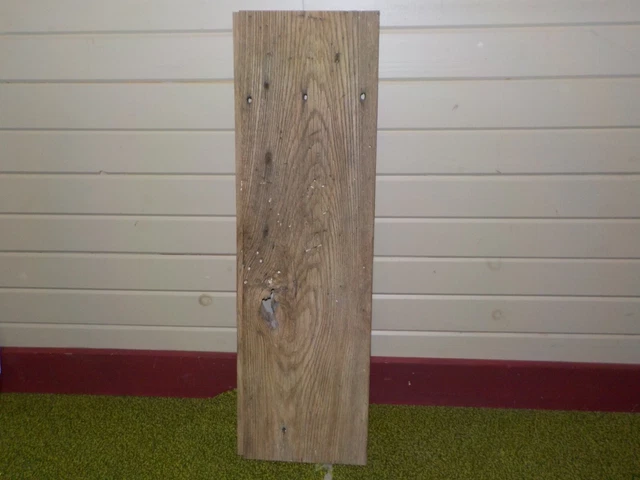 Reclaimed Weathered Chestnut Old Barn Board Wood Lumber Rustic Decor Crafts #1 3