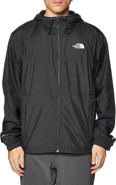 The North Face Hydrenaline Jacket Mens Light Coat Waterproof Outdoor Poly Black