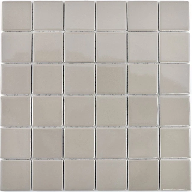 Medio Carrelage Mosaïque de Céramique Argenté Martelé Plaque Travail 10 Surfaces