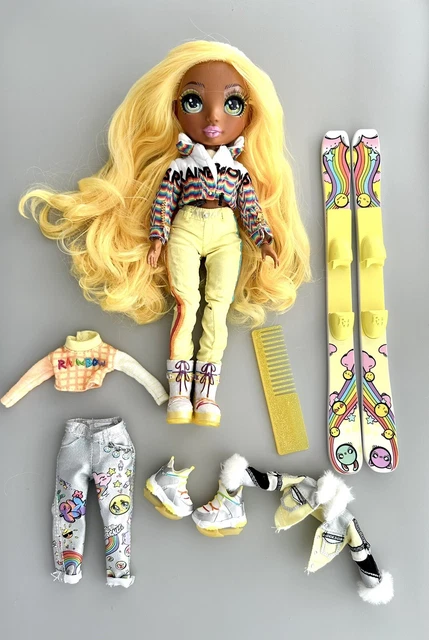 Rainbow High Winter Break Sunny Madison - Yellow Fashion Doll