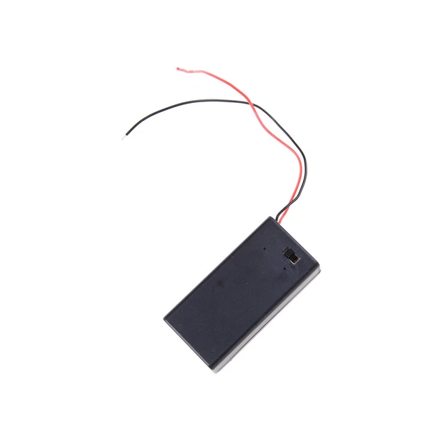 1Pcs New 9V Battery Holder with ON/OFF Switch 9 volt Box Pack Power To~SR ~F6