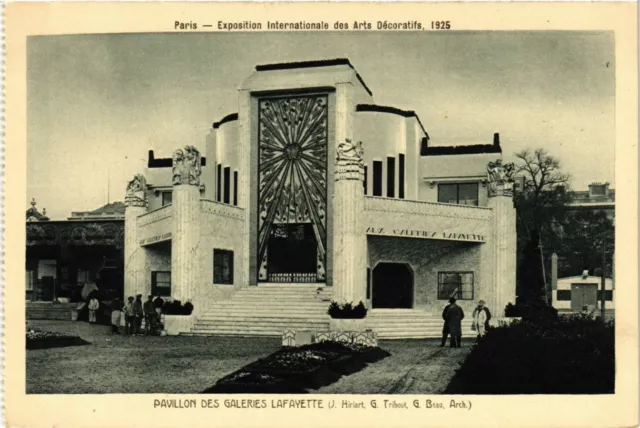 CPA PARIS EXPO 1925 Pavillon des Galeries Lafayette (861992)