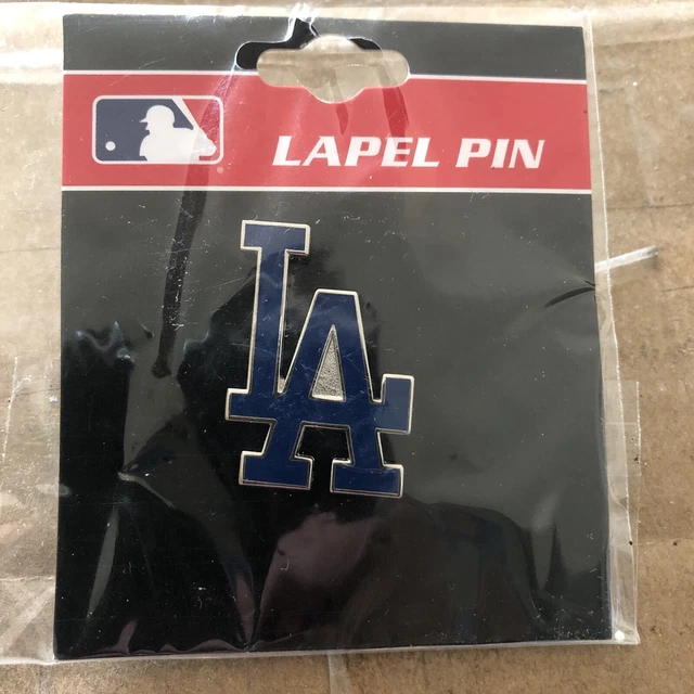 NEW LOS ANGELES Dodgers LA Logo Lapel Pin MLB Licensed Butterfly