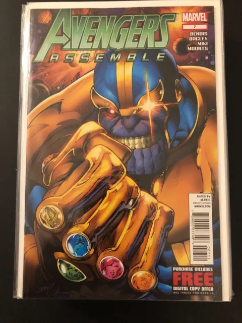 Avengers Assemble #7 High Grade Marvel Comic Book 26-70
