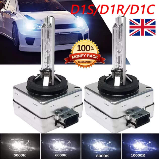 2 x D1S 35W 4300K 6000K 8000K 10000K FACTORY XENON OEM REPLACEMENT HID BULBS UK