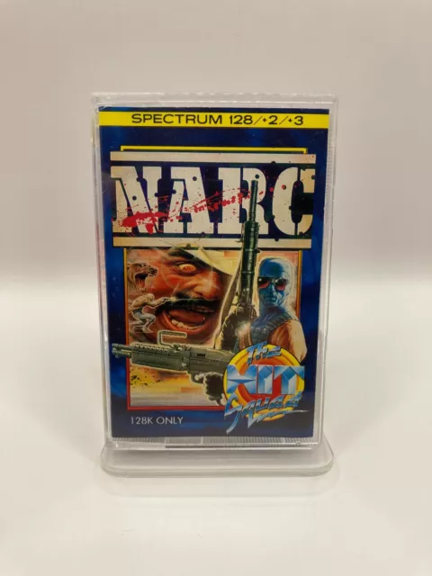 Sinclair ZX Spectrum Hit Squad NARC 128k Collectors Special Tested