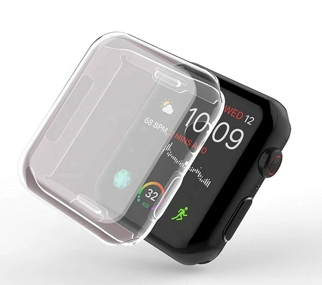 Apple Watch Serie 1 38mm 360° TPU Silikon Hülle Case LCD Display Panzer Schutz