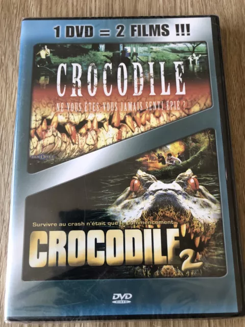 Coffret 2 Film Crocodile 1 + 2 Tobe Hooper Dvd Neuf Sous Blister Français Rare