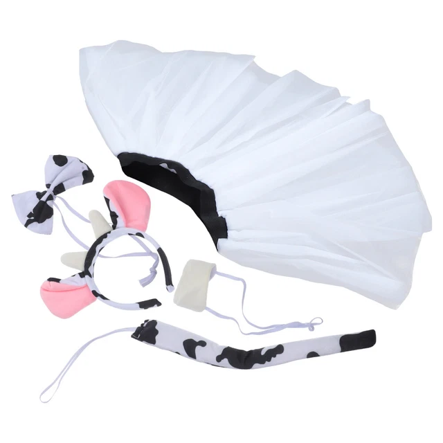 Set fascia in tessuto mucca fasce giungla zoo forniture coda di bue
