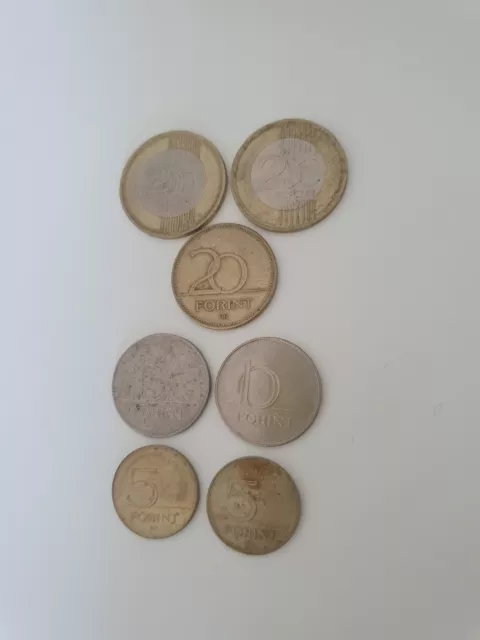 Hungarian Forint Coin Set
