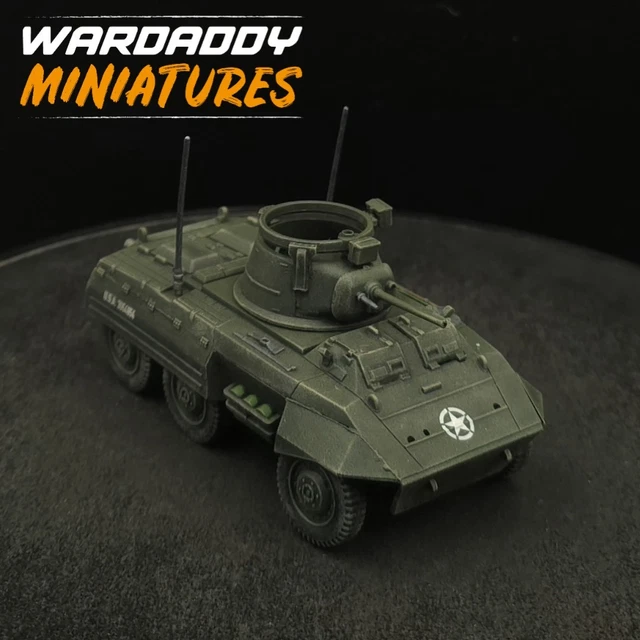 US Armoured Car Squadron (3 M8/M20 Greyhound Scout Cars) - Bolt Action