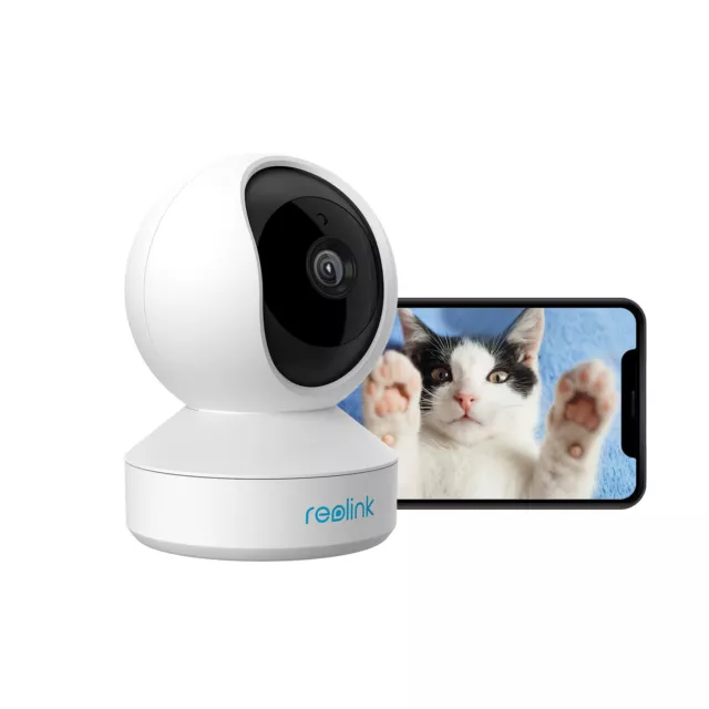 Reolink 3MP Camara Vigilancia WiFi Interior con Detección de Personas/Mascotas