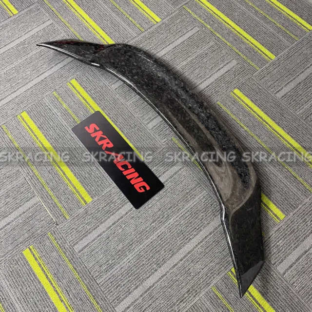 For 06-12 BMW E92 Coupe 328i 335i M3 Forge Carbon Fiber Trunk Spoiler Rear Wing