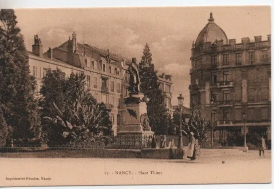 CPA - NANCY  -  Place Thiers