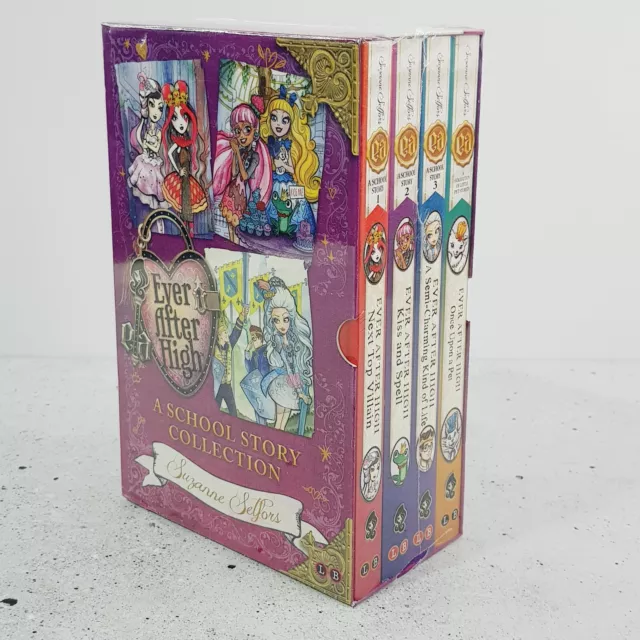 EVER AFTER HIGH By Suzanne Selfors A School Story Collection 4 Book Box Set NEW