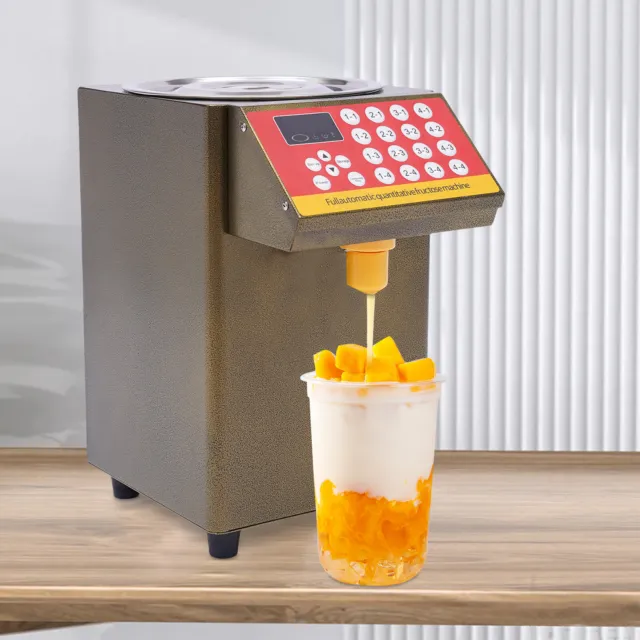 Dispenser Bubble Tea Equipment Fructose Quantitative Machine Syrup Sugar 500W US