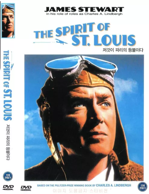 The Spirit Of St Louis (1957) Dvd - New - Region 2 - James Stewart (Uk Seller)