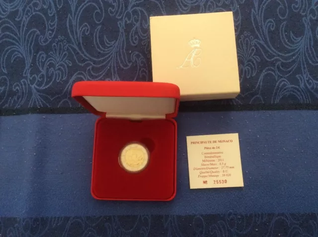 2€ commemorativi Principato di Monaco 2