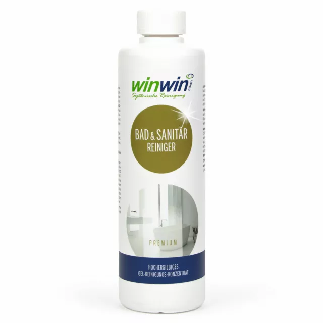 winwinCLEAN BAD & SANITÄRREINIGER 0,5L O. proWIN Bad &Sanitärreiniger (€29,80/L)