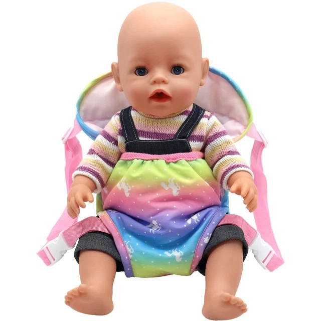 Doll Carrier Backpack Sleeping Clothe Toys Baby Dolly Children Toy Accessories