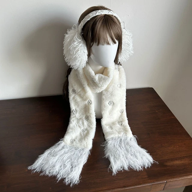 Écharpe Cache-Cou En Fausse Fourrure Épaisse Pour Femme - Hiver Moelleux - Neuf Avec étiquettes