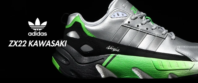 Adidas ZX22 Kawasaki Ninja - Boost - GW2125 - Größe 42 2/3 - US 9 - UK 8,5